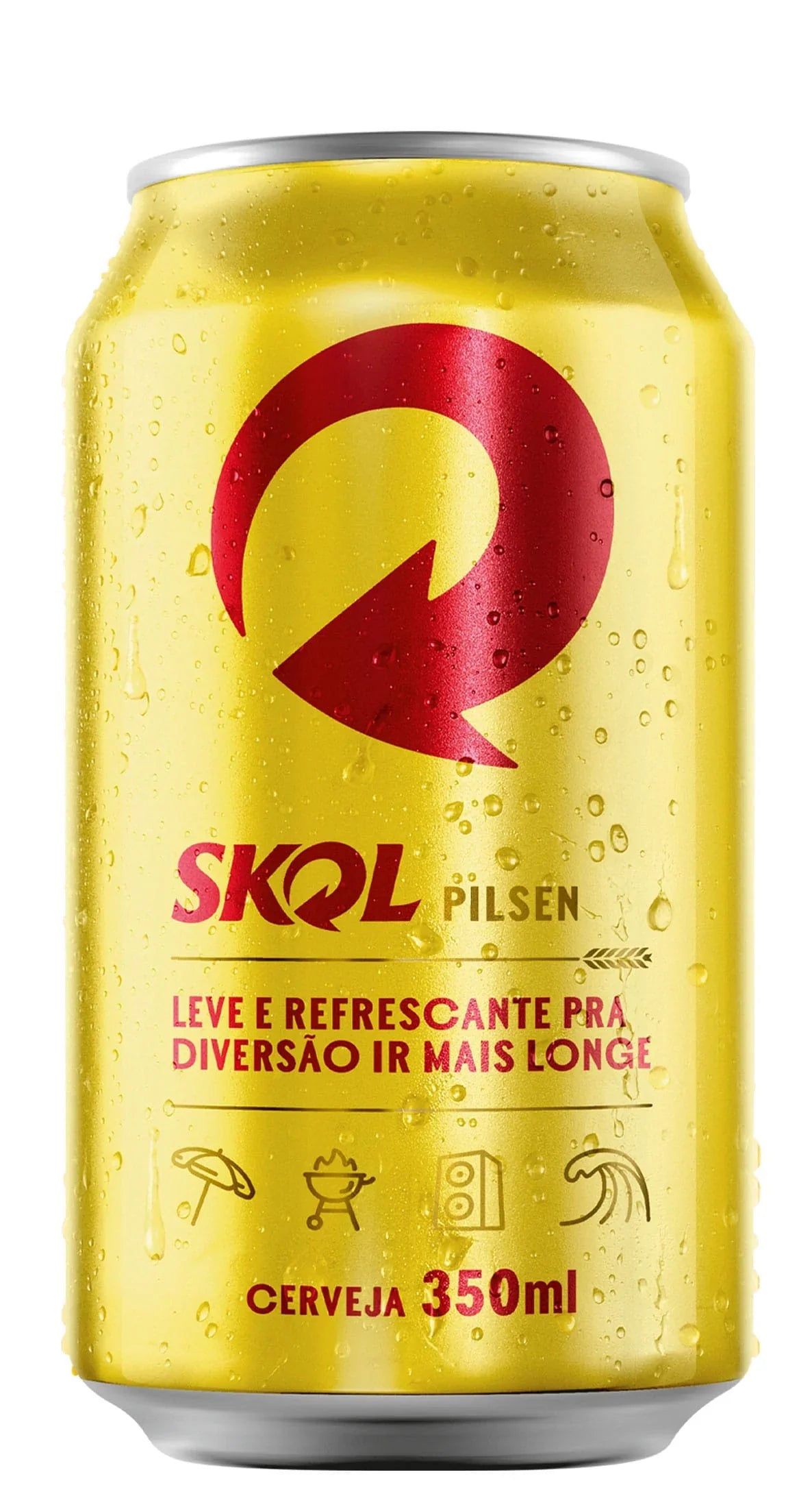 Lata De Cerveza Skol 350ml