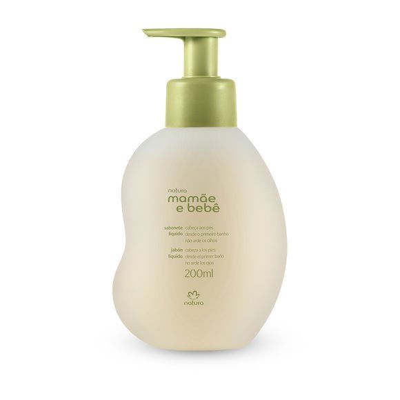 Sabonete liquido Mamae e Bebe NATURA 200ML