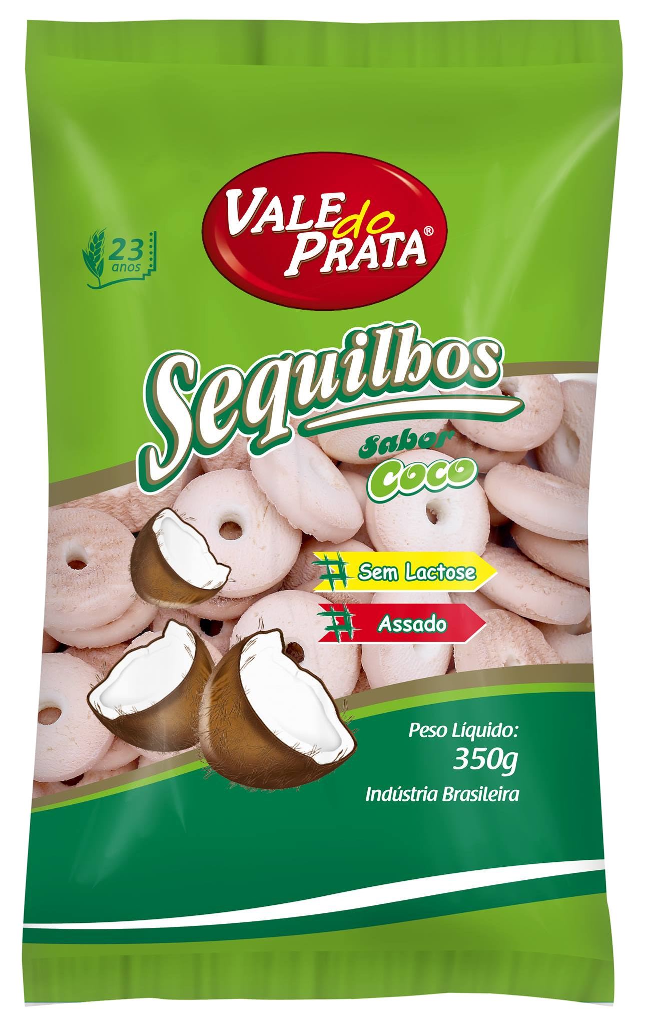 VALE DO PRATA Sequilhos de Coco 350g