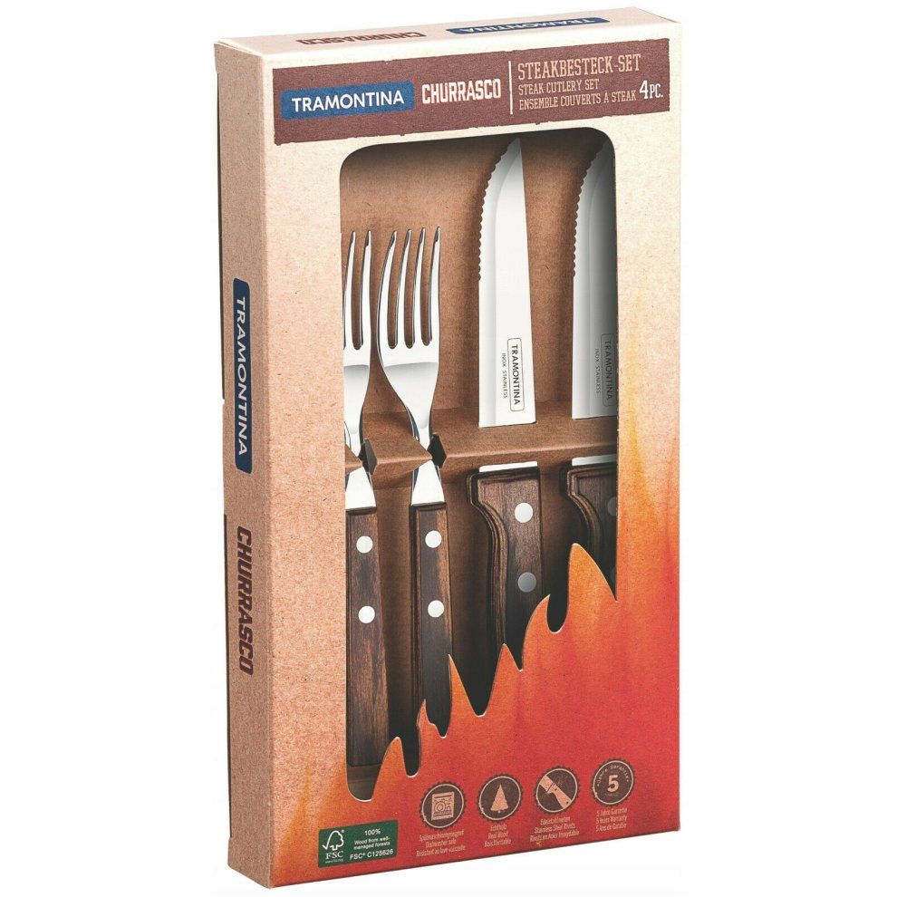 Churrasco Tramontina 4uds