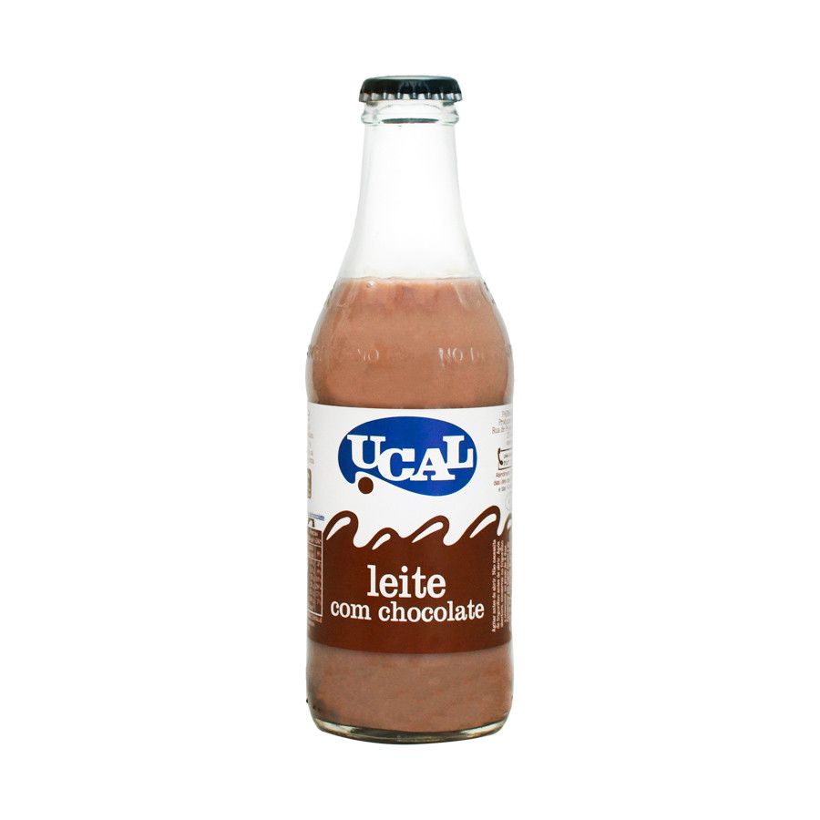 Leche Ucal con Vaso de Chocolate