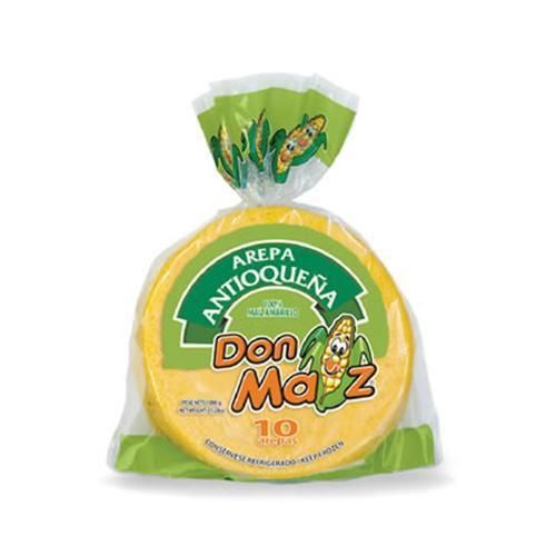 Arepa Amarilla Don Maíz 12