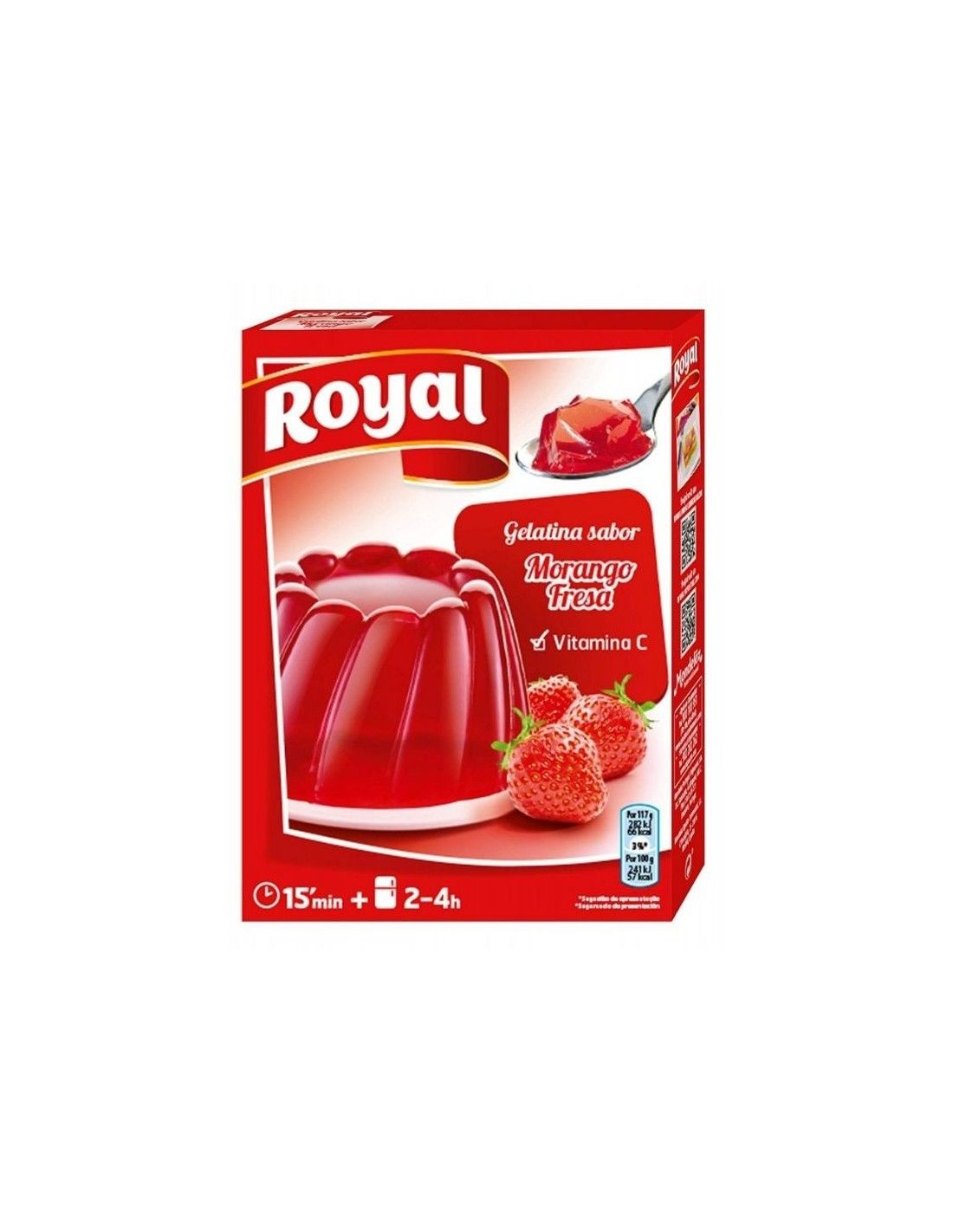 Gelatina de Fresa Real 114g