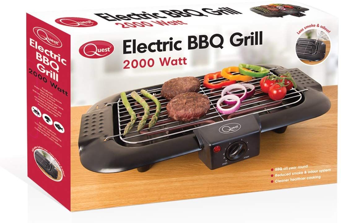Parrilla eléctrica para barbacoa QUEST