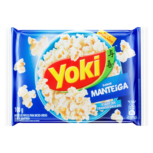 YOKI Butter Flavor Popcorn 100g