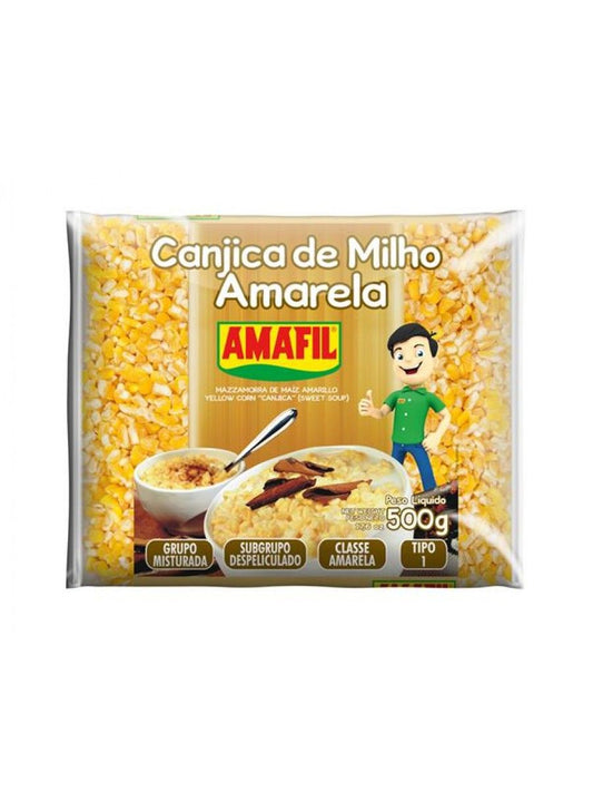 Amafil Yellow Hominy 500g