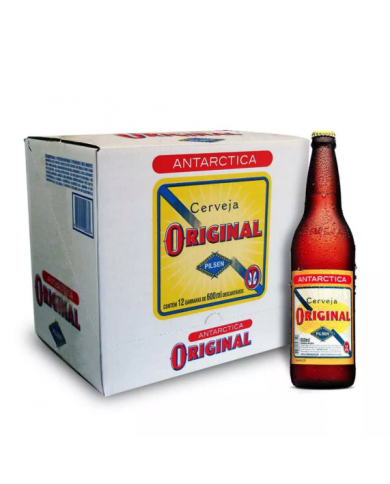 Original Antarctica Beer 600ml x12