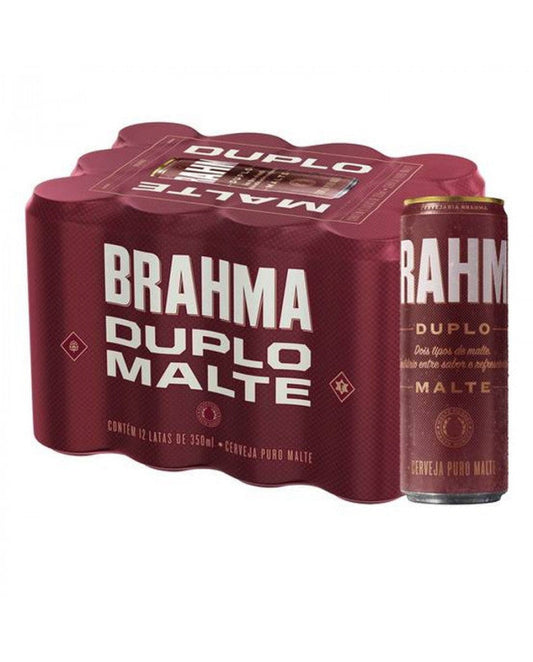 BRAHMA Double Malt Beer 350ml x12