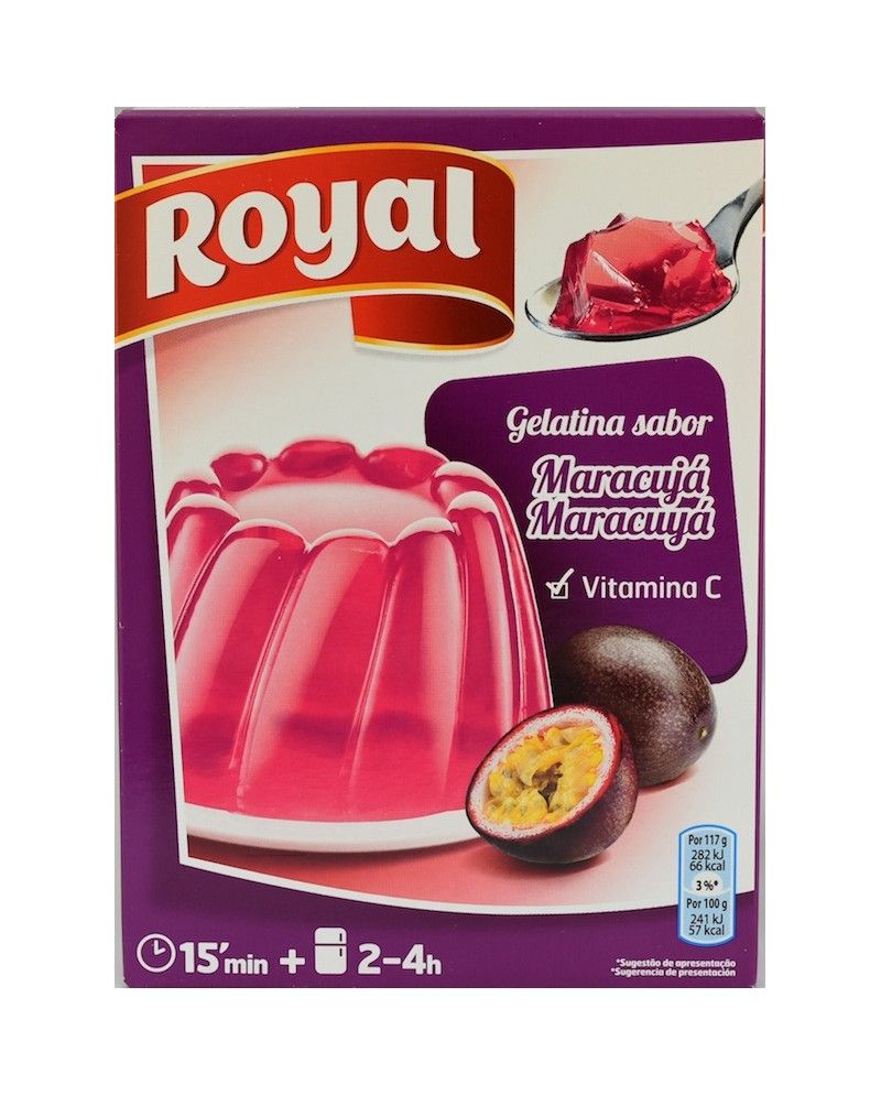 Gelatina de Maracuja ROYAL 114g